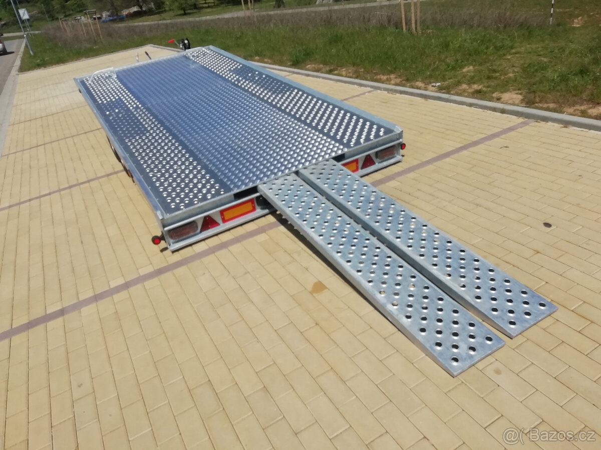 Sklopka hydraulika, ALU plocha 450x210cm, 2700/680kg, výbava - 8