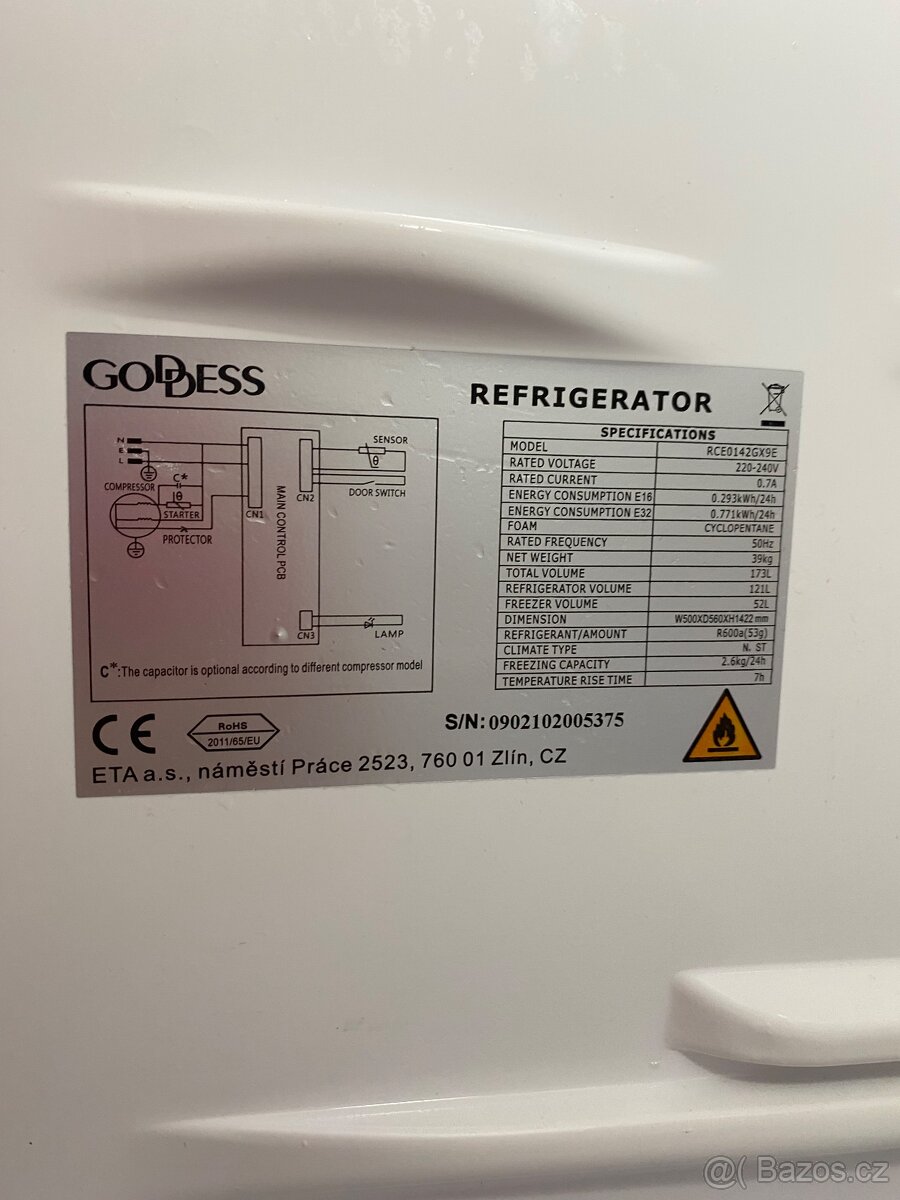 Lednička Goddess - 8