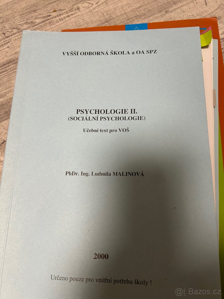 Prodam levne studijni skripta - 8