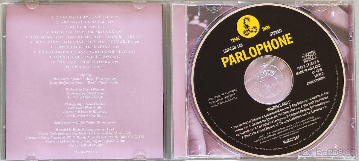 CD Morrissey: Různá alba - 8