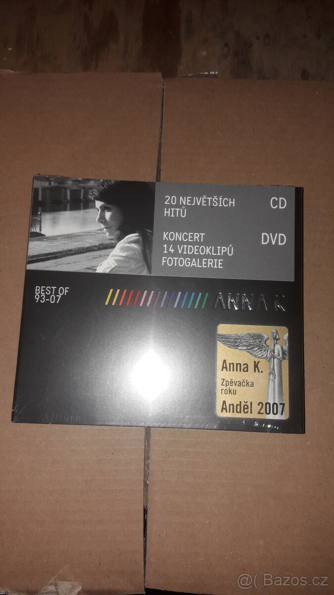 CD+DVD BEST OF ANNA K. 1993-2007 (NOVÉ) - 8