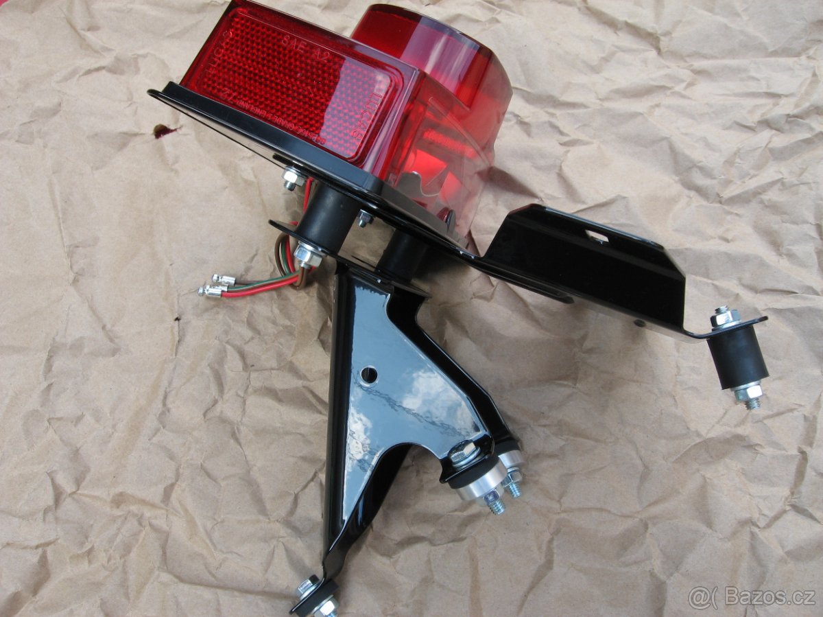 ČZ enduro - zadní světlo LUCAS - kompletní sestava - 8