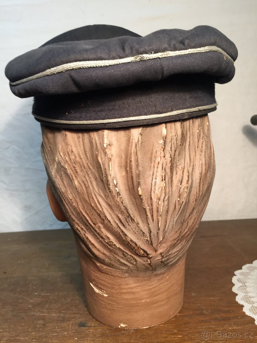 stará německá vojenská čepice - 8