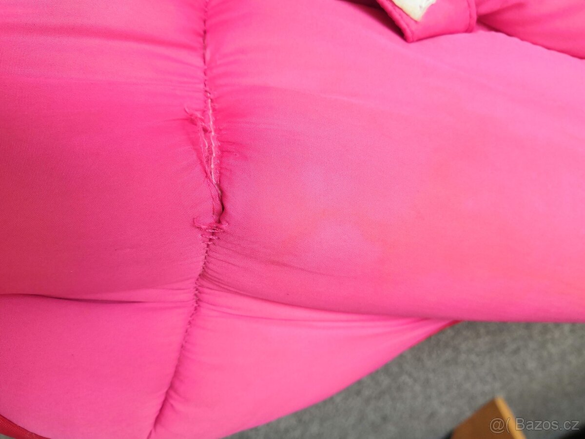Dětské růžové lehátko / sedátko - 8