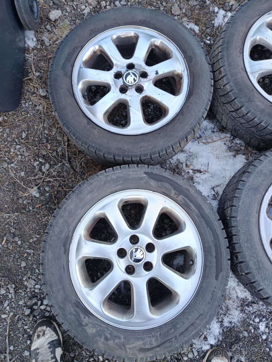 Alu kola 5ks 205/55 R16 - 8