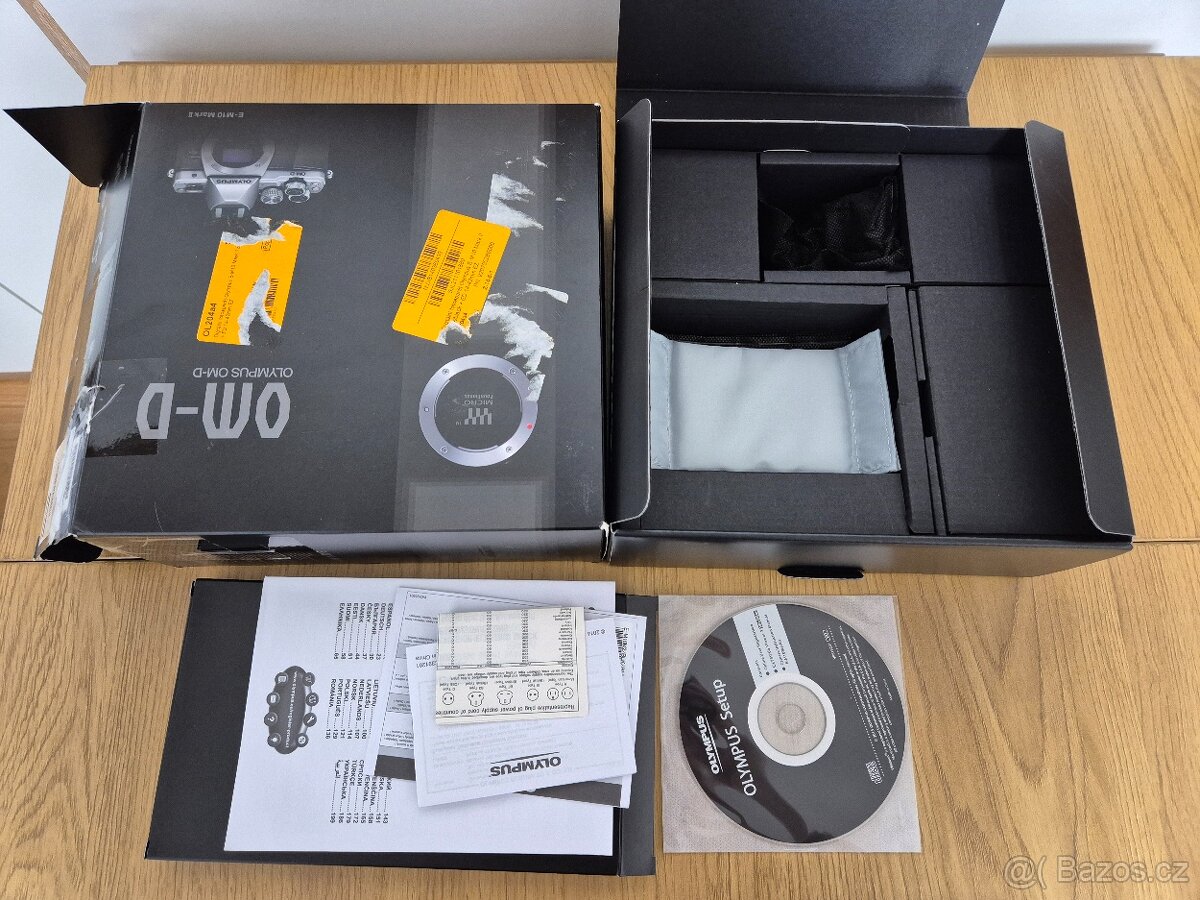 TOP set Olympus OM-D E-M10 Mark II (2x baterie, brašna Lowep - 8