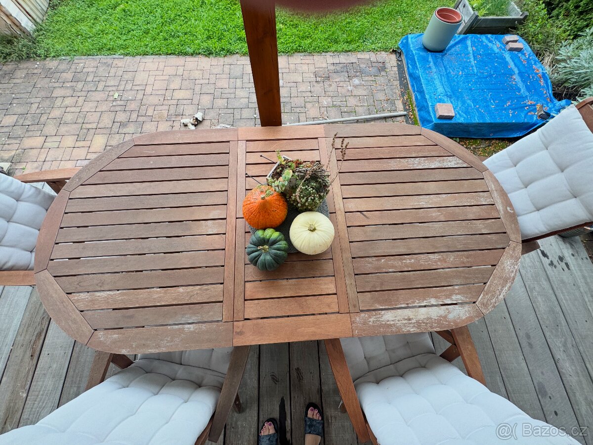 Venkovní set z teaku značky Hecht - 8
