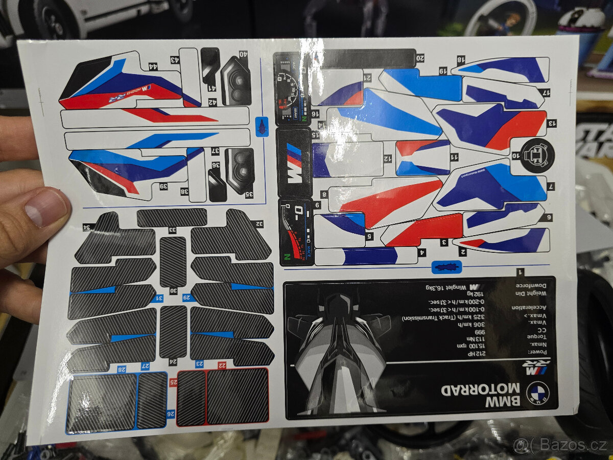 STAVEBNICE Technic 42130 BMW M 1000 RR (náhrada) - 8