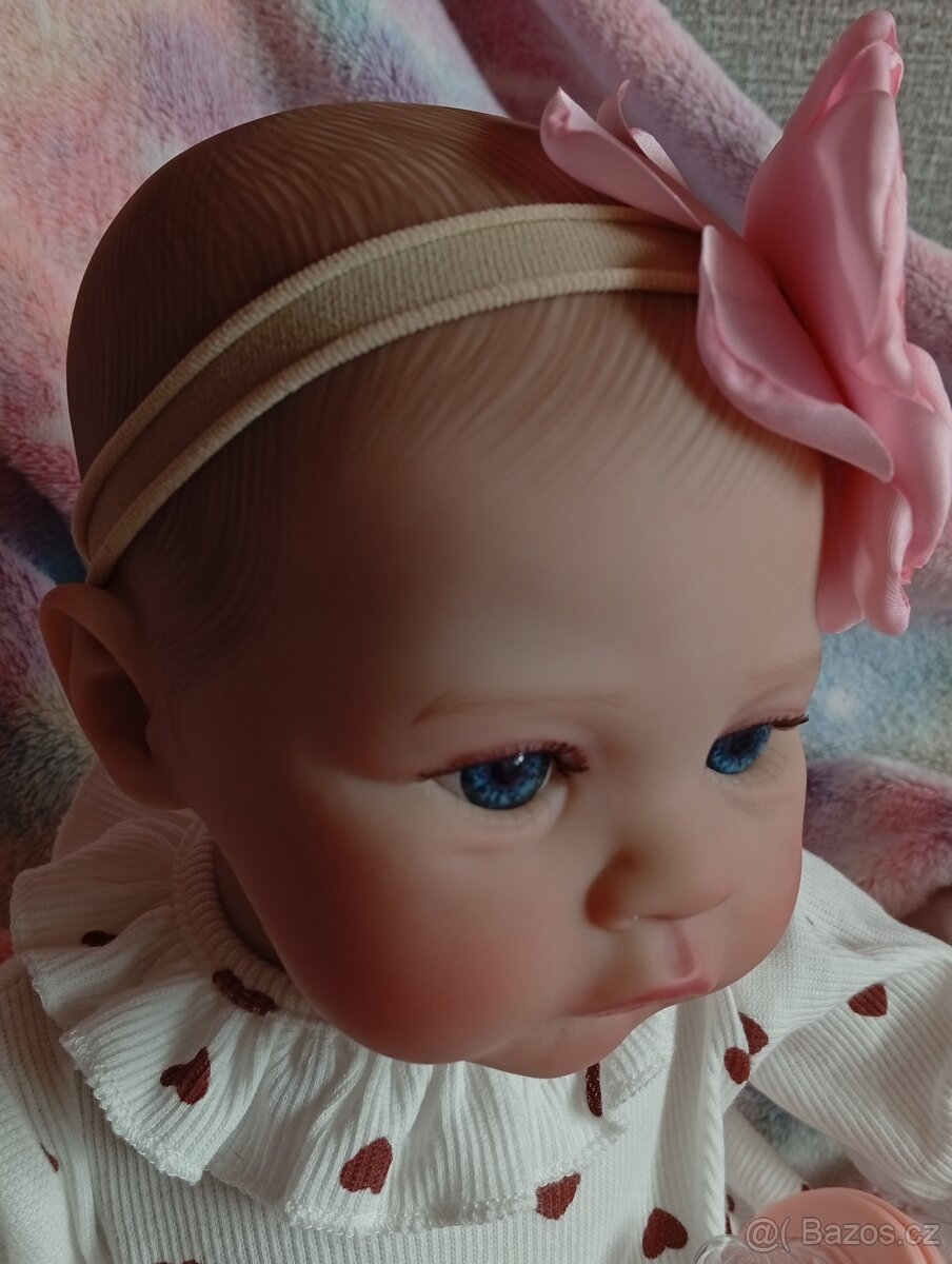Realistická Reborn panenka holčička - 8