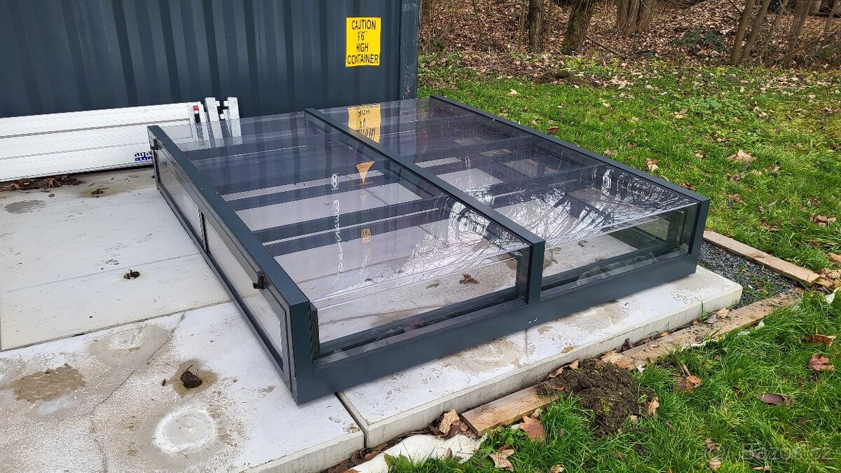 Zastřešení bazenu 2x4 m - 8