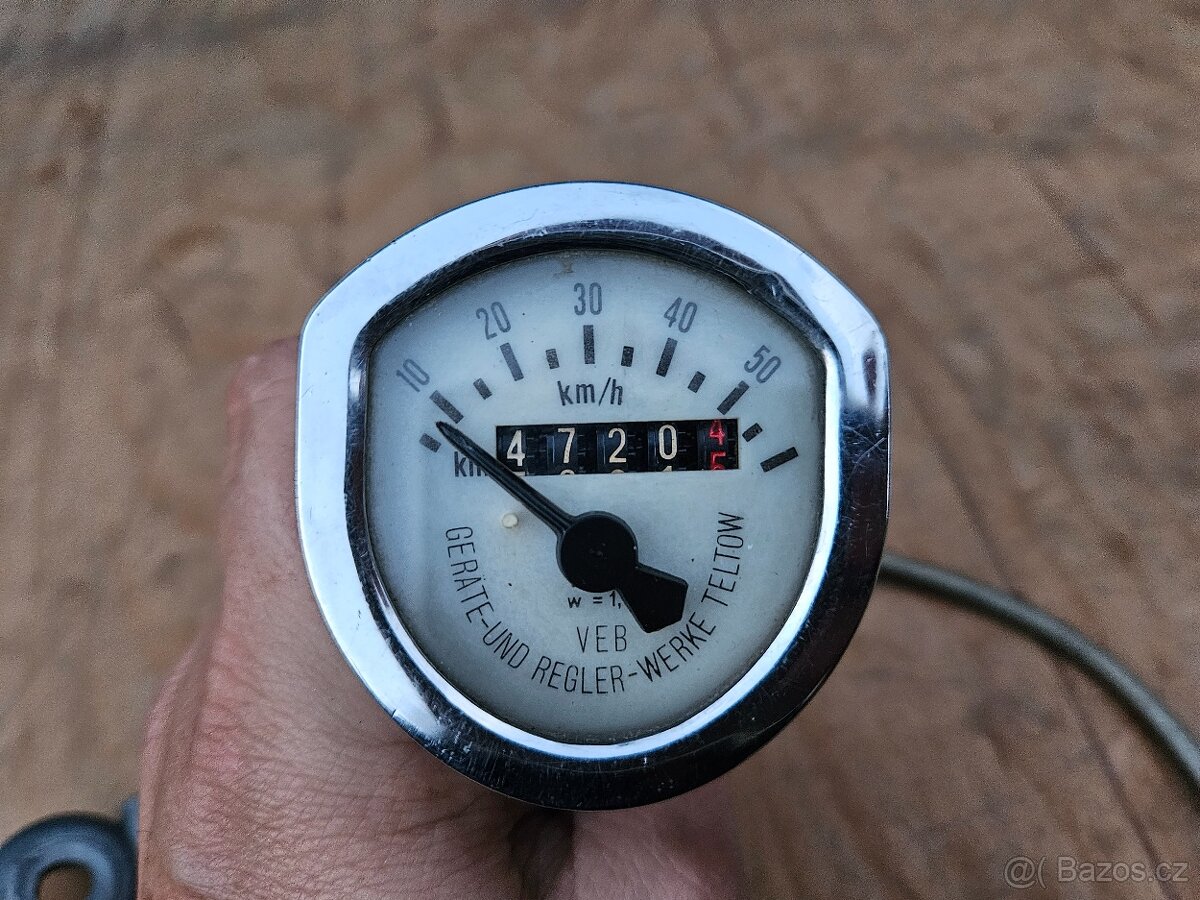 Simson SR2 tachometer+náhon - 8