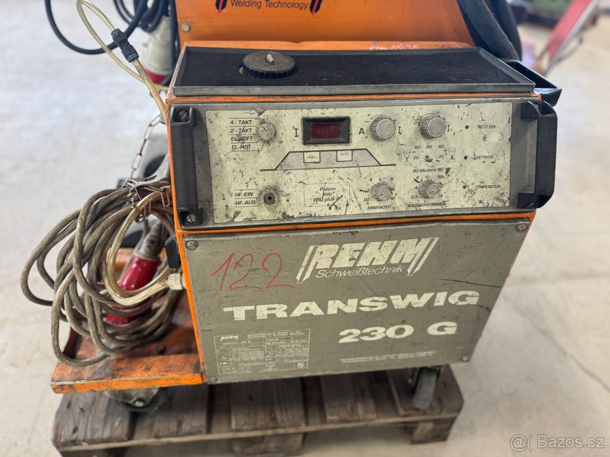 Svářečka REHM Transwig 230 G , Transtig 260 DC - 8