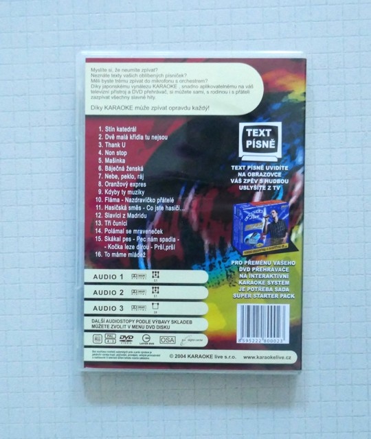 Tři nová DVD Karaoke - 8