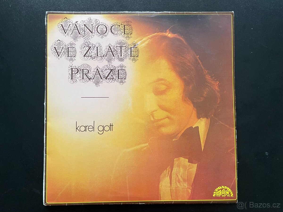4x LP desky Karel Gott, 1x SP + originální plakát - 8