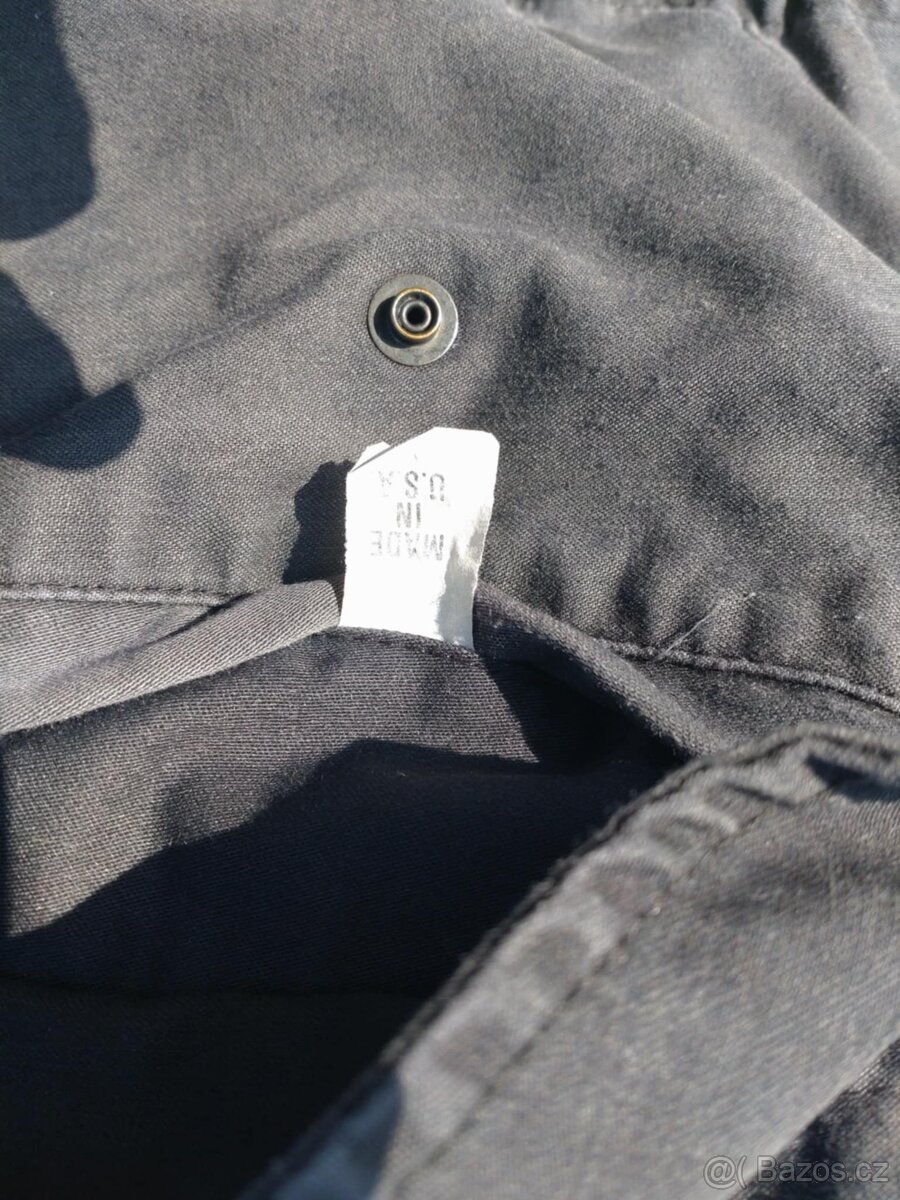 BUNDA PARKA M65 ALPHA INDUSTRIES XL/R ČERNÁ - 8