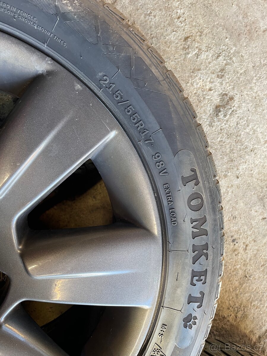 Audi alu 5x112 R17 zimní - 8