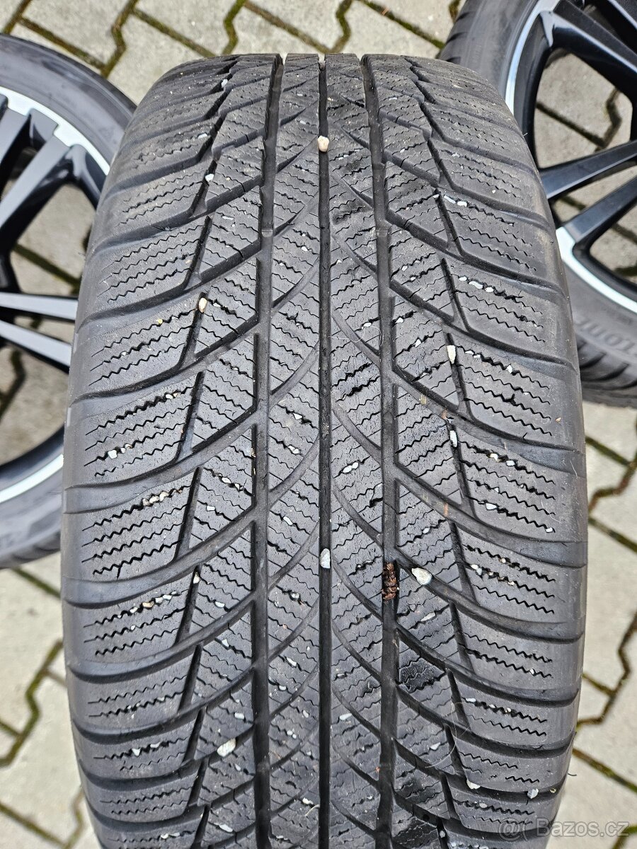 Originální Alu Mercedes 225/45/18 Zimní Bridgestone. - 8