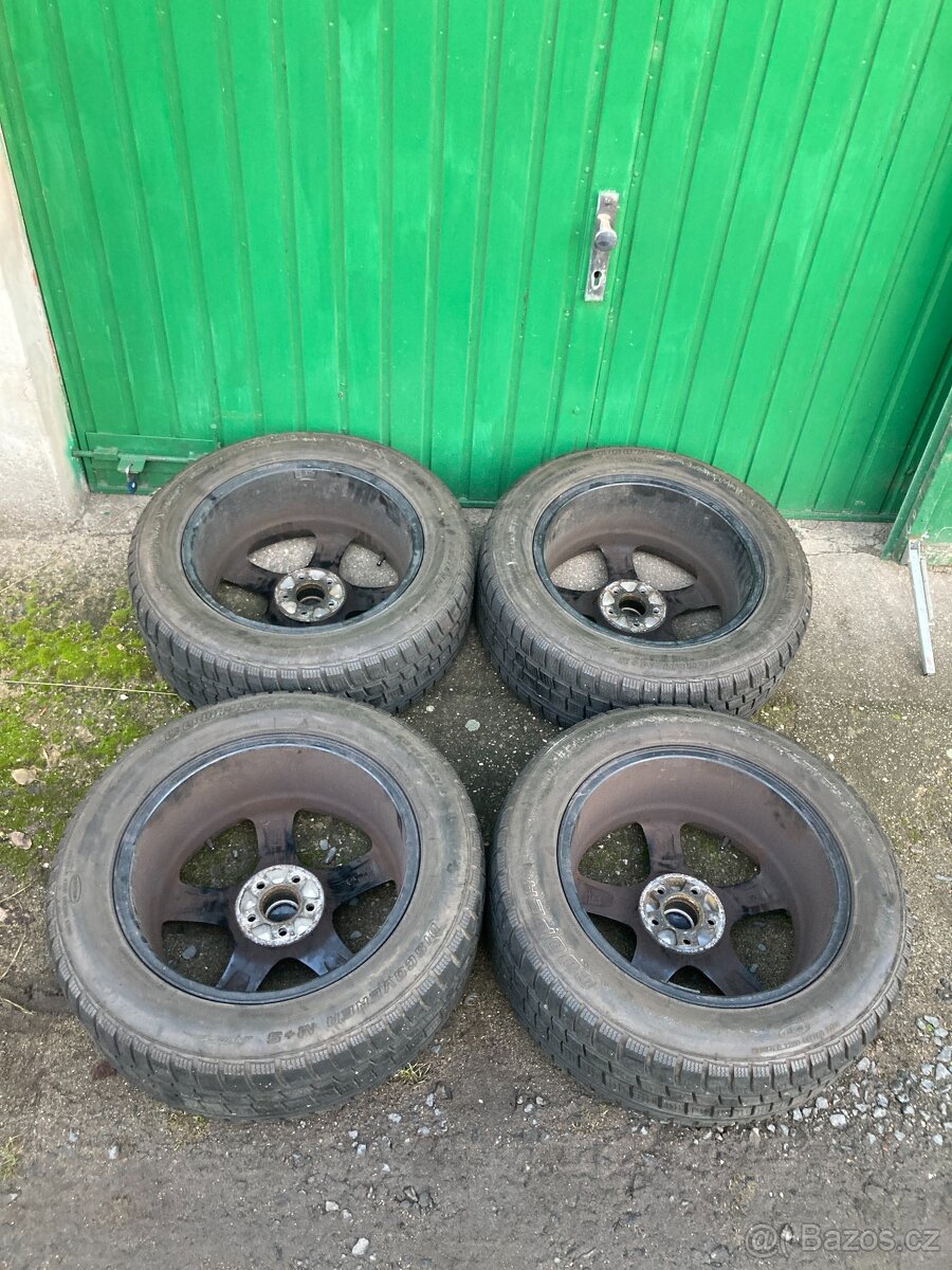 Alu kola CMS 18" 5×108, 8J, ET55 + zimní pneu - 8