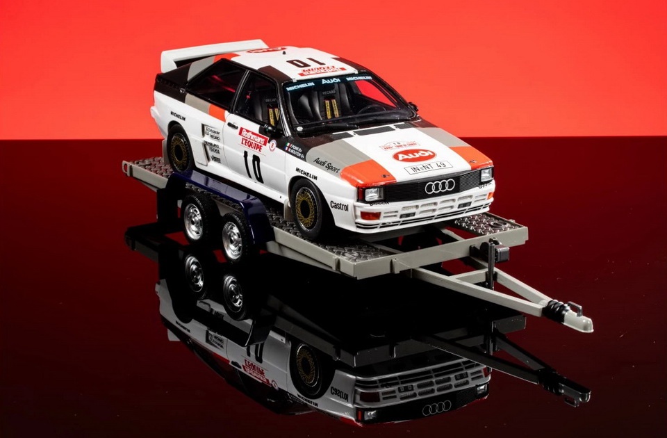 Set Rallye VW LT35 + Audi Quattro A2 1983 1:18 OttoMobile - 8