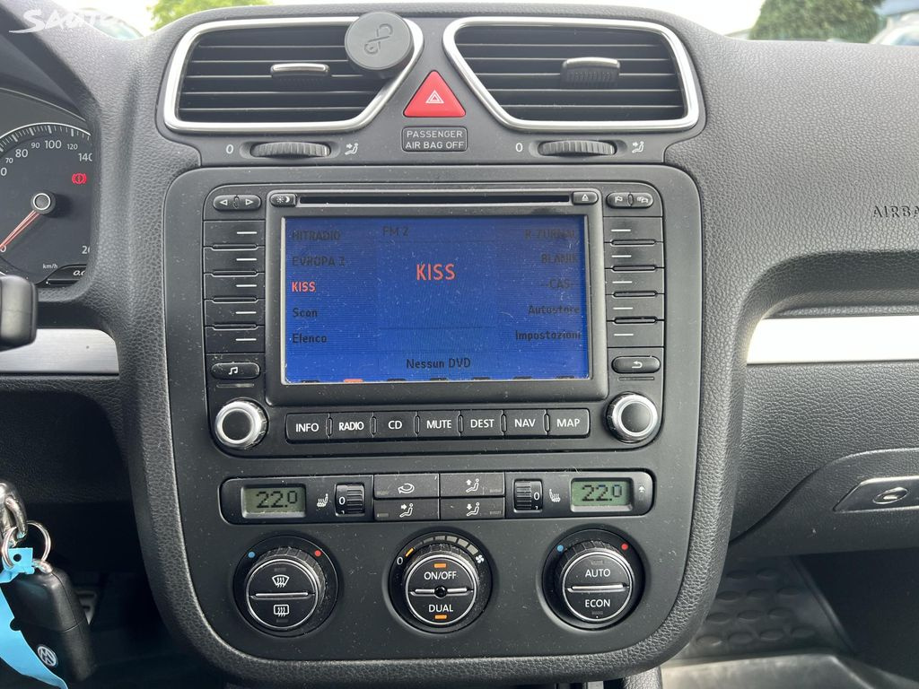 🚗 Volkswagen EOS 2.0TDi 103kw CABRIO KŮŽE ALU - 8