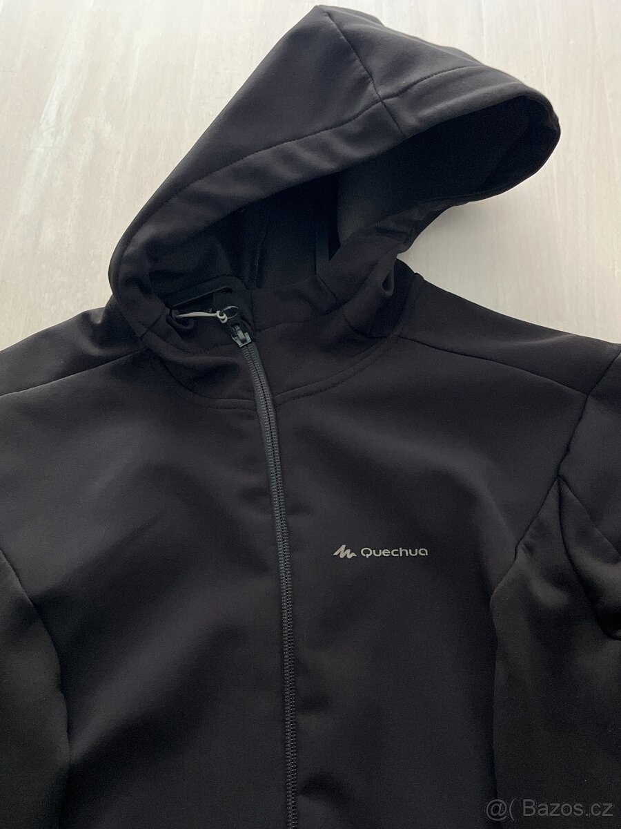 Dámská turistická softshellová bunda Quechua vel M - 8