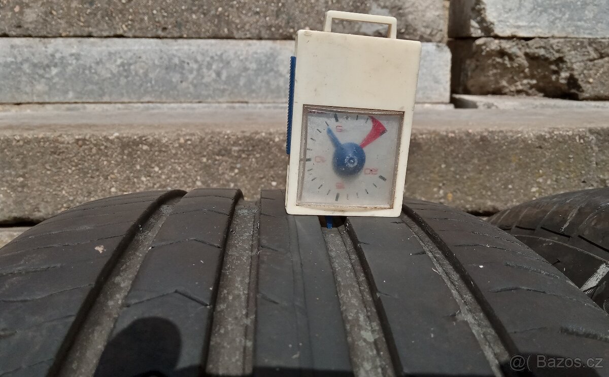 Alu kola 7x16 5x112 s letními pneu 205/55 R16 - 8