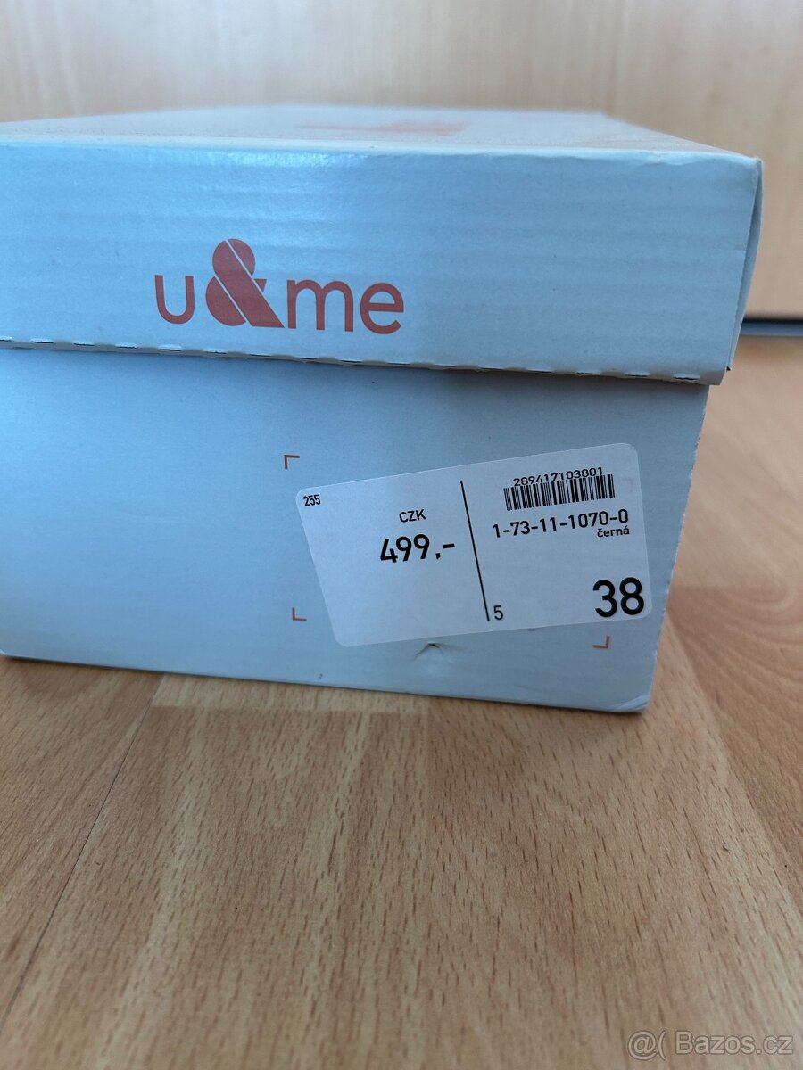 Šedé tenisky Humanic 38 - 8