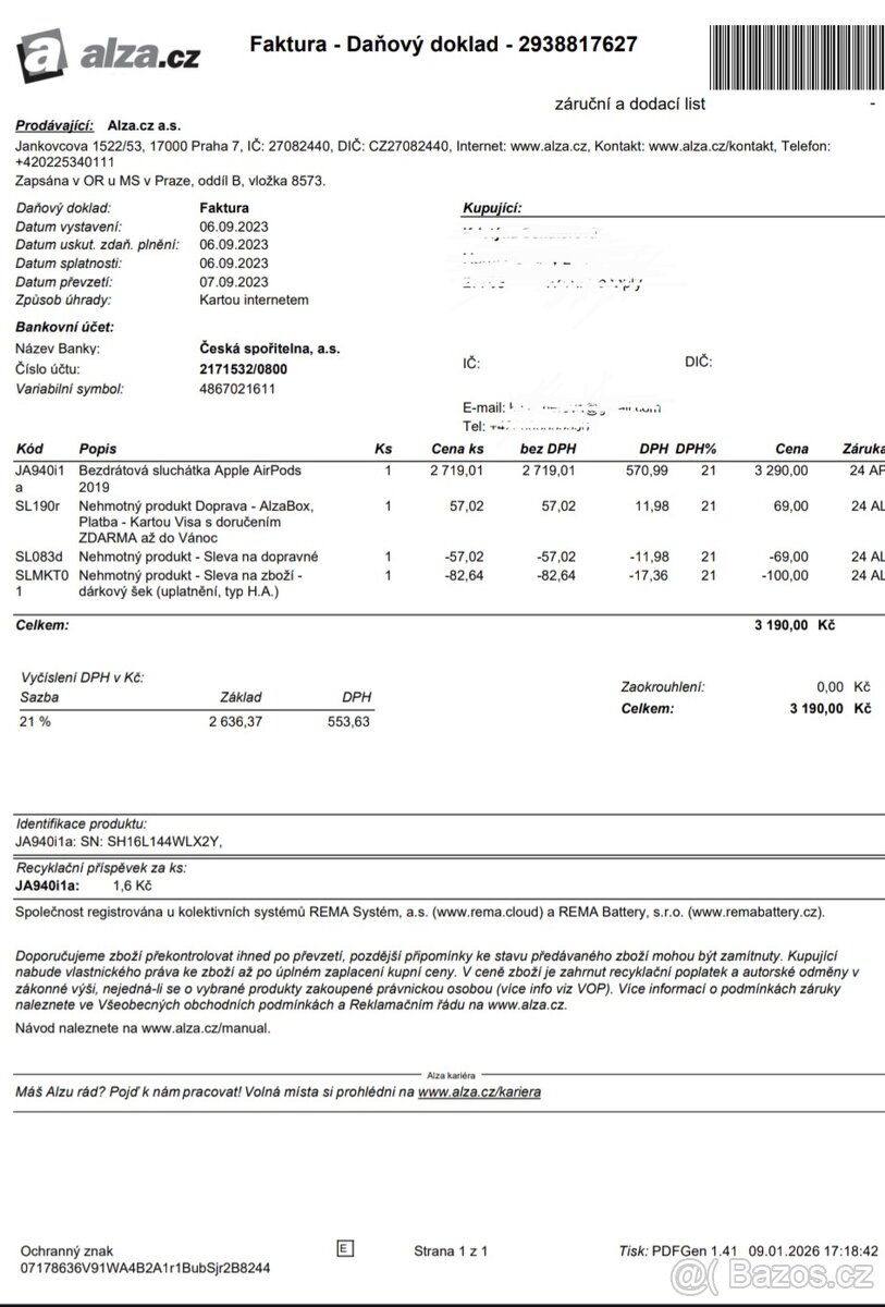 Apple airpods 2 generace - 8
