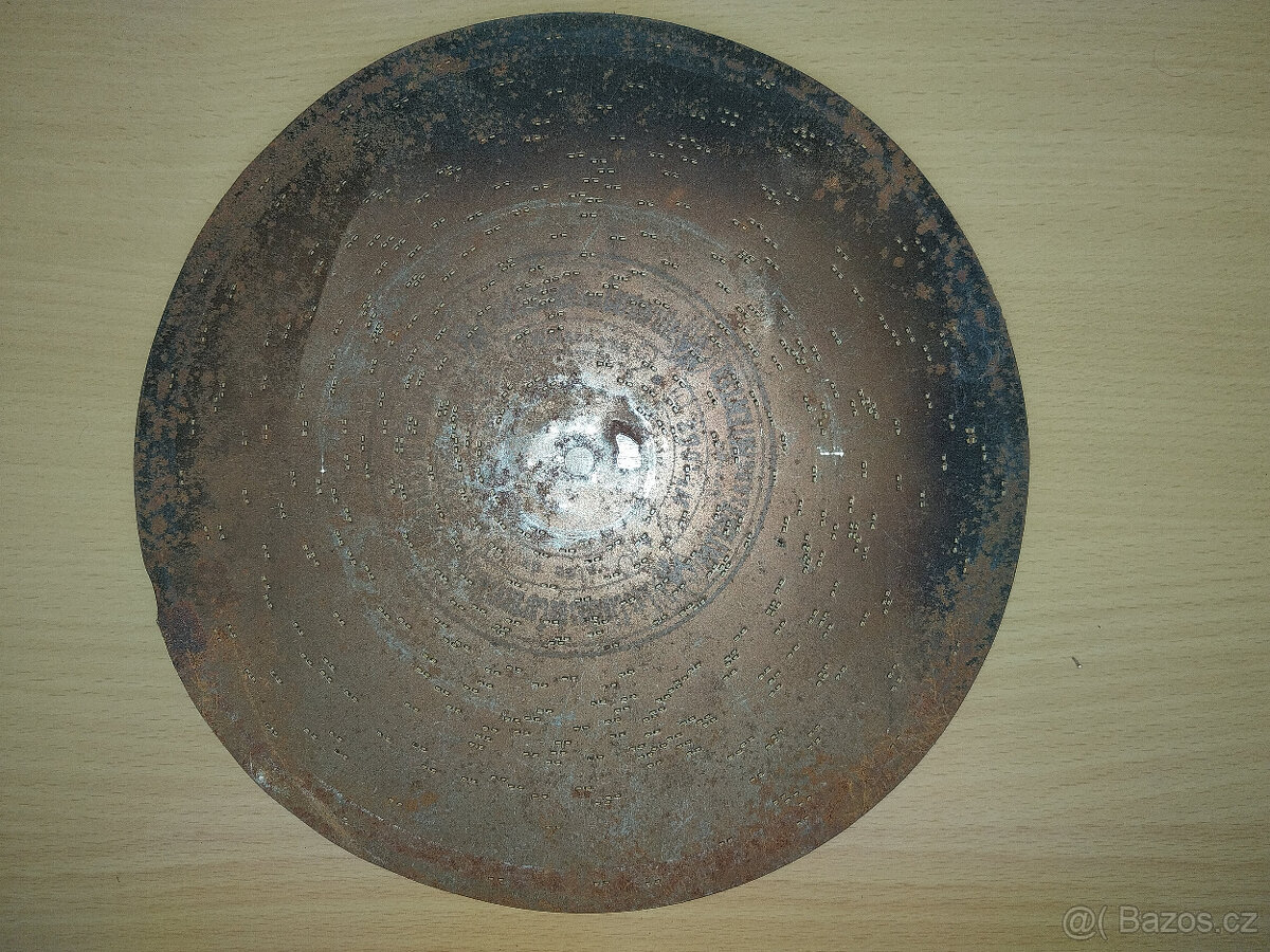 Kovové desky do polyfonu. - 8