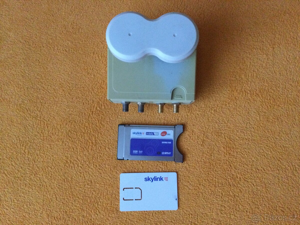 Sat.parabola,konvertor,dekodér+karta Skylink - 8