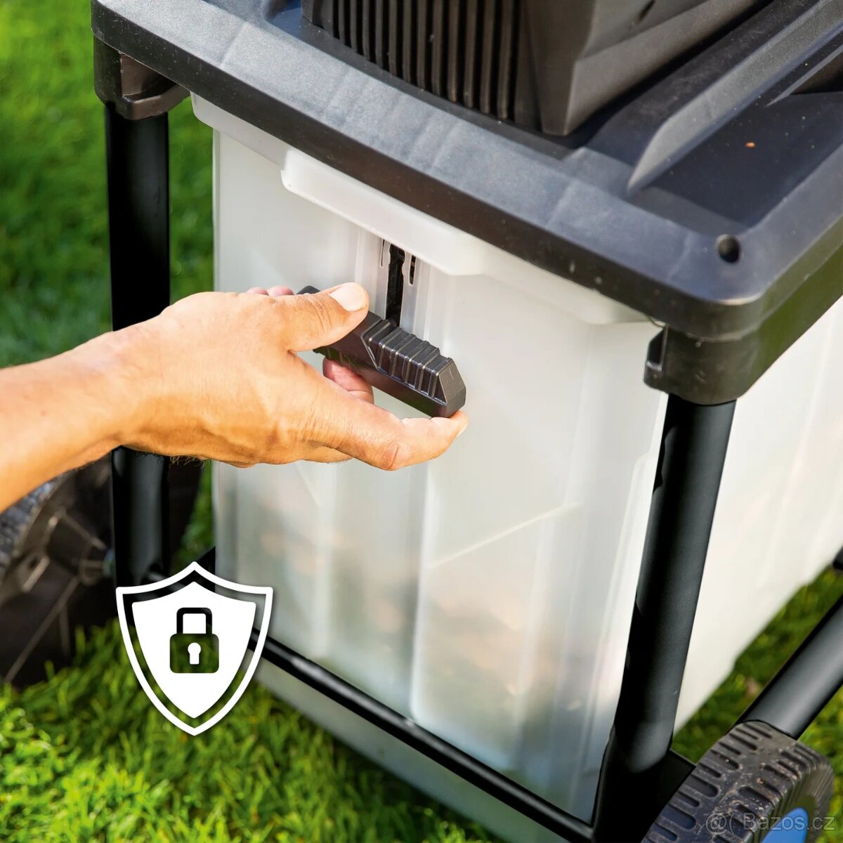 LUX Elektrický tichý válcový drtič E-LH-2800/45B, 2 800 W - 8