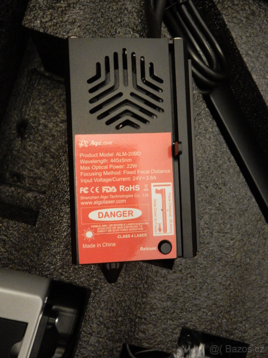 Gravírovací laser stroj Algo ALM-20BD 22W - 8