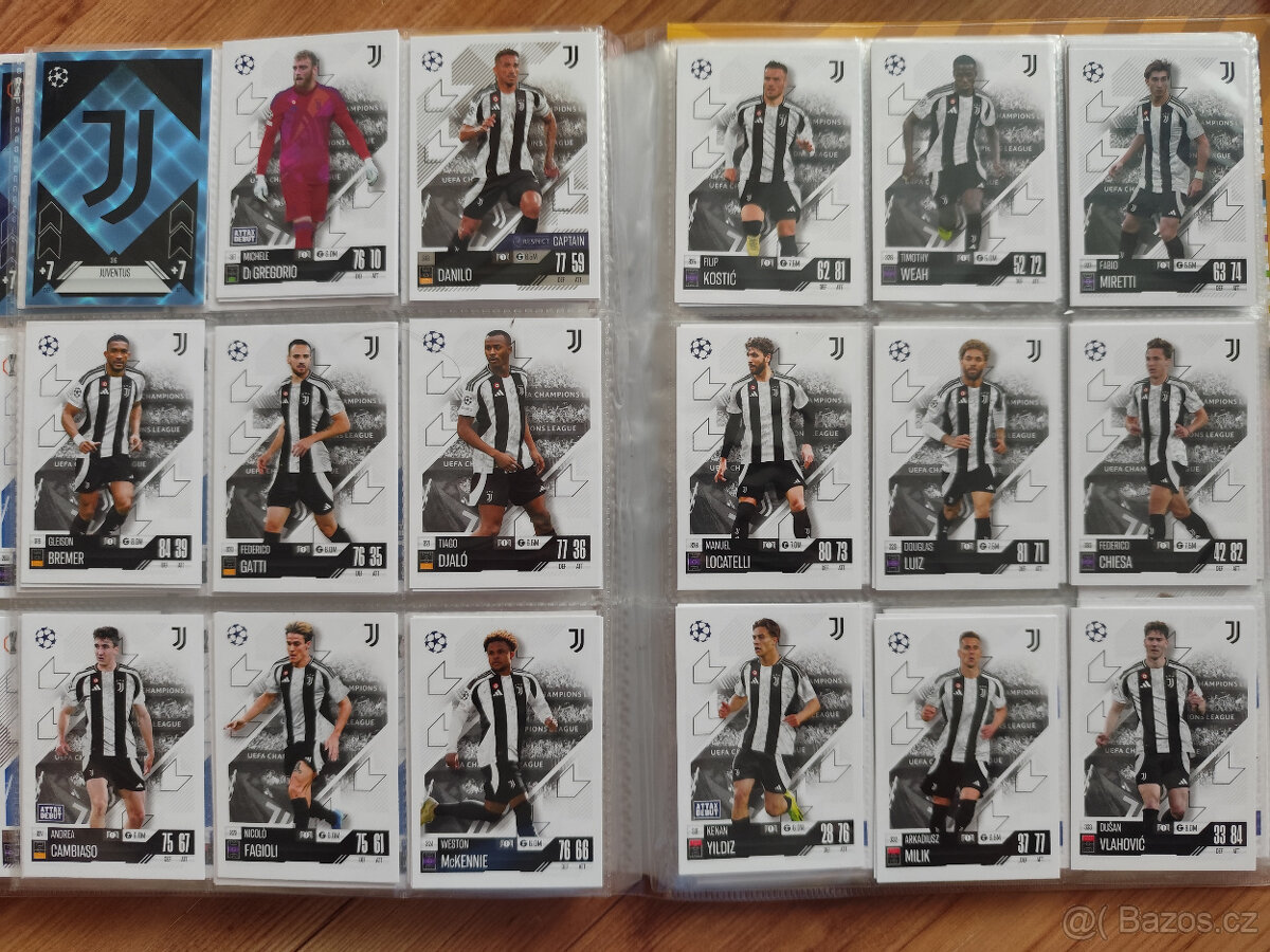Fotbalové kartičky Match Attax 2024/25. - 8