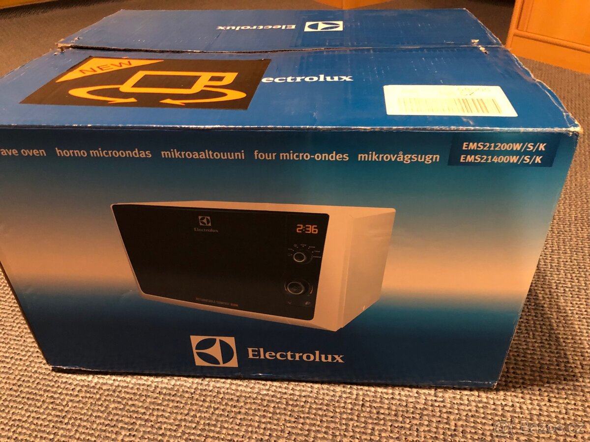Mikrovlnná trouba Electrolux EMS 21400 W bílá - 8