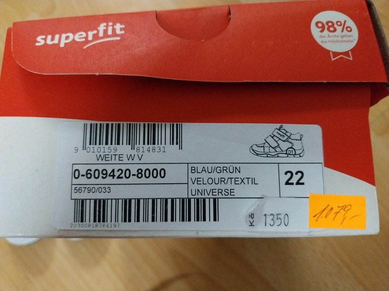 Celoroční polobotky Superfit, vel. 22 - 8