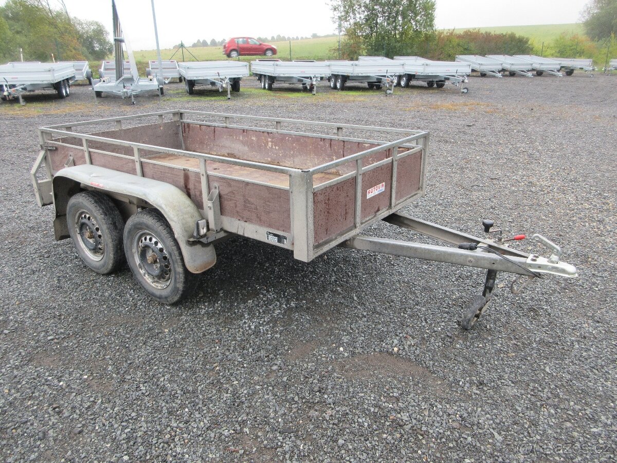 Bazarový dvouosý přívěs LPA N2 2,50x1,27/0,30 RE - 8