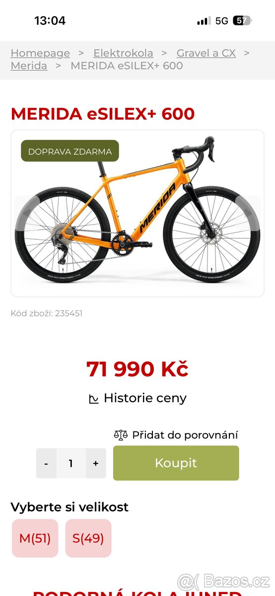 Merida eSILEX 600 + - 8