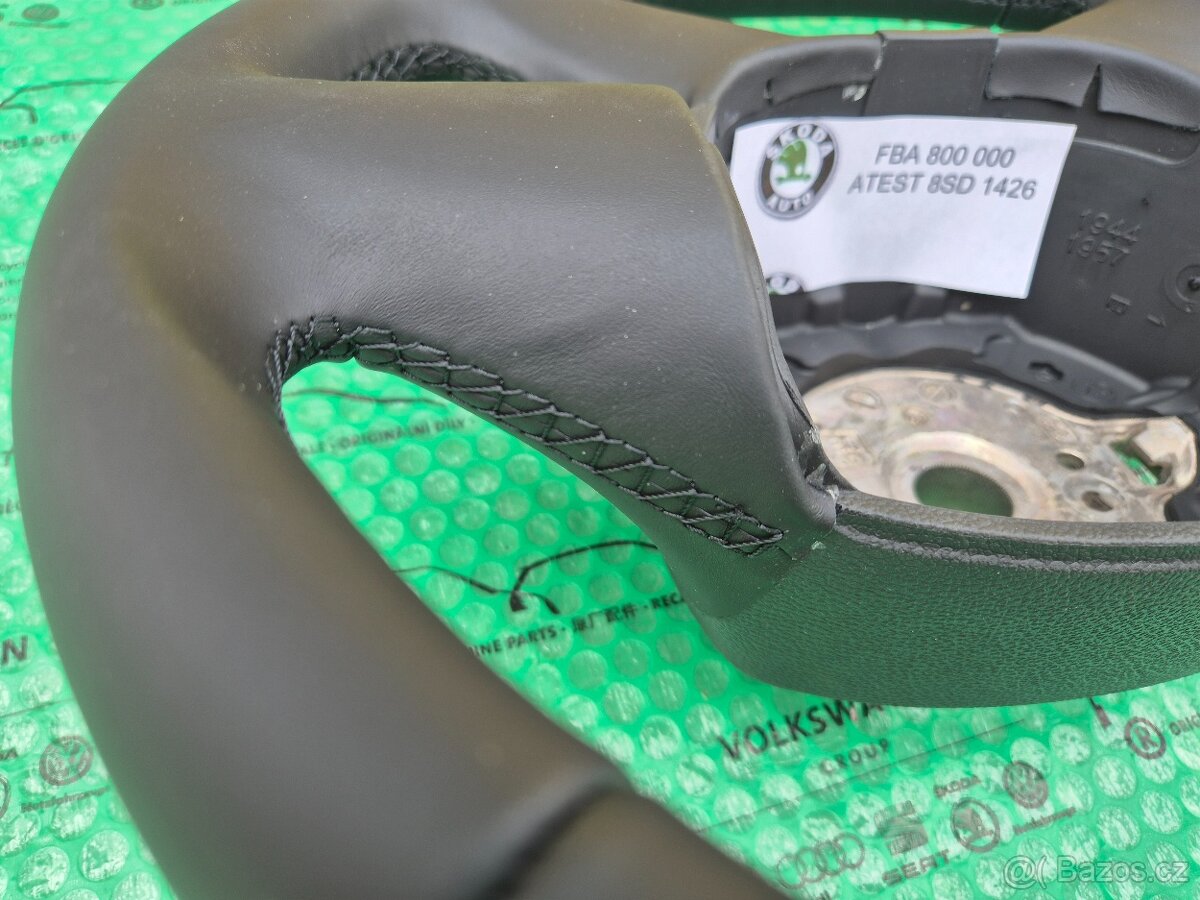 kožený čtyřramenný volant Škoda Fabia II (5J), Roomster, Yet - 8