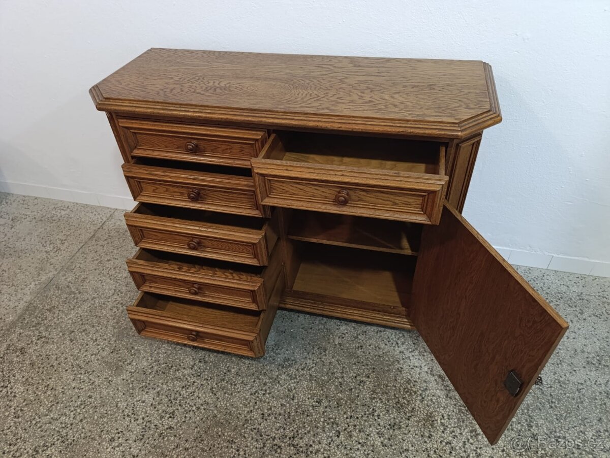 Rustikální komoda, masív, Nábytek s příběhem - 8