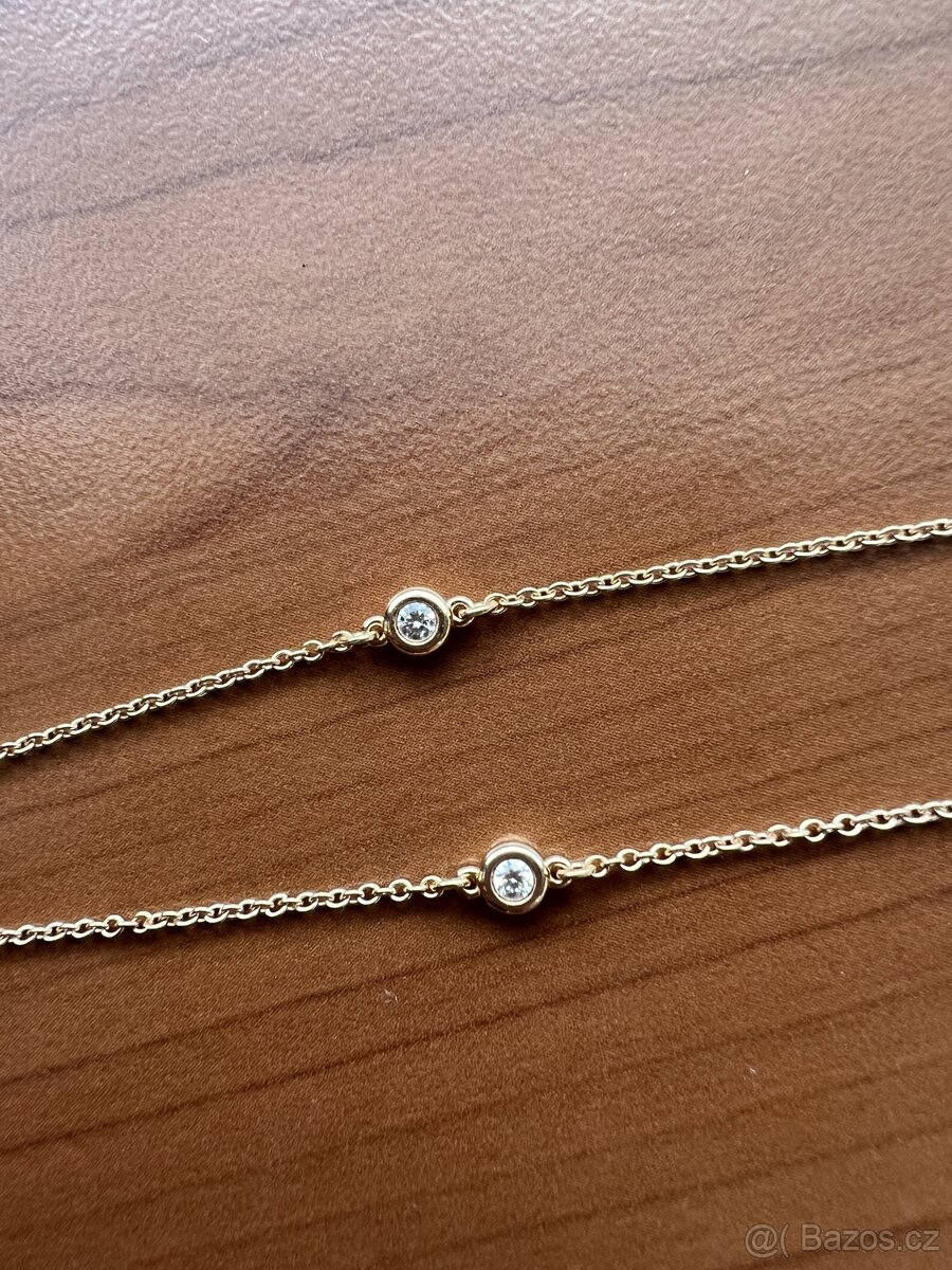 Tiffany & Co. Náhrdelník a náušnice Diamonds by the Yard - 8