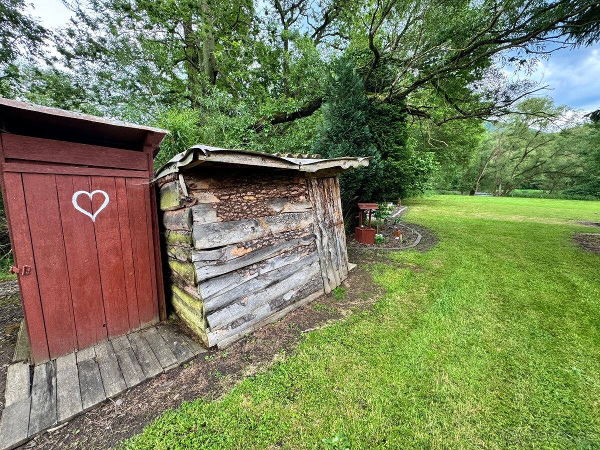 Prodej zděné chaty přímo u řeky - 8