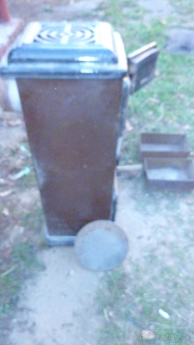 KAMÍNKA VINTAGE ČENKOV 99H A RETRO KAMNA PETRA - 8