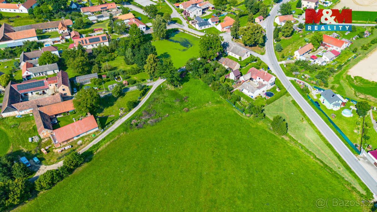 Prodej pozemku k bydlení, 3156 m², Vrcov - Borovany - 8