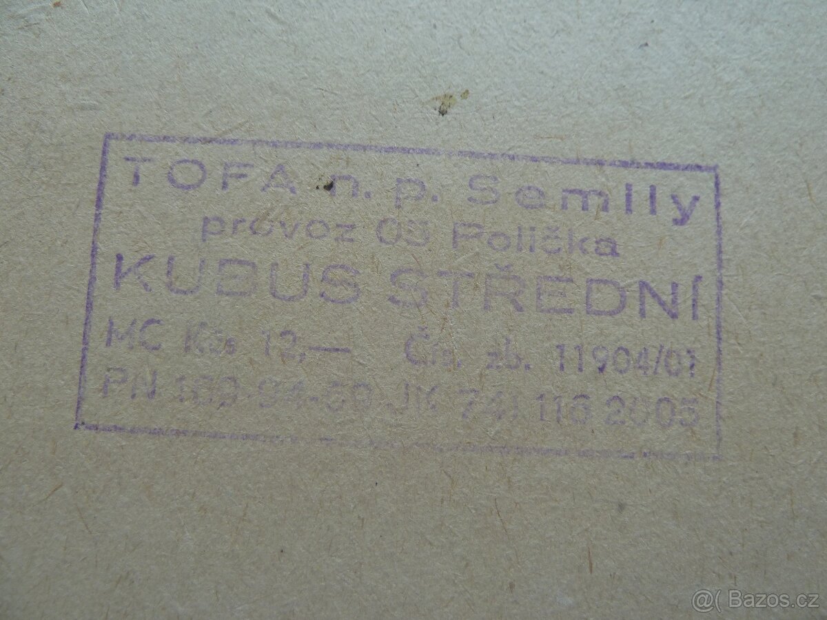 Retro obrázkové kostky TOFA Pohádky - 8