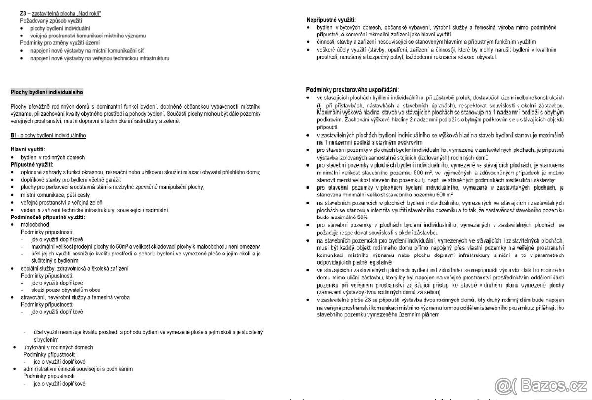 Stavební pozemky Malá Lhota 1400m2 2860Kč/m2 - 8