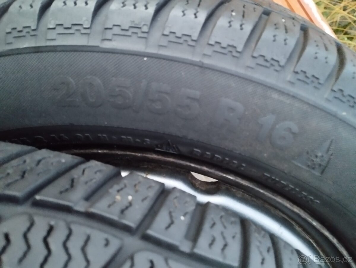 Plechové disky 5X112 R16 205/55 R16 - 8