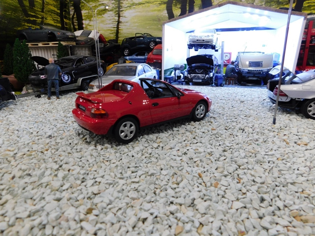 model auta Honda Civic CRX Del Sol Otto mobile 1:18 - 8