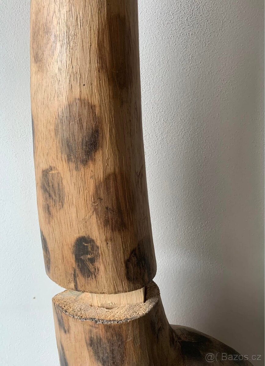 Dvoumetrová dřevěná žirafa - 8