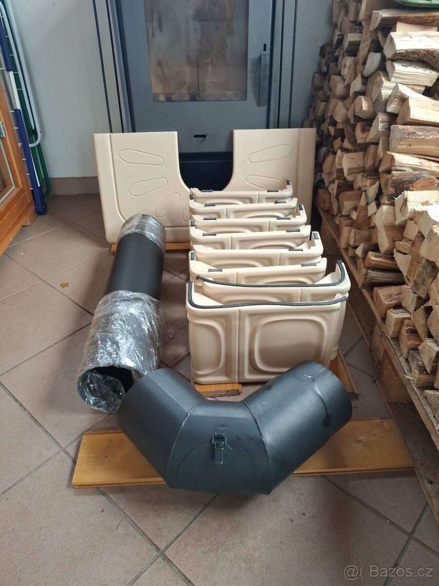 Krbová kamna ELDUR EKO Cappuccino - 8