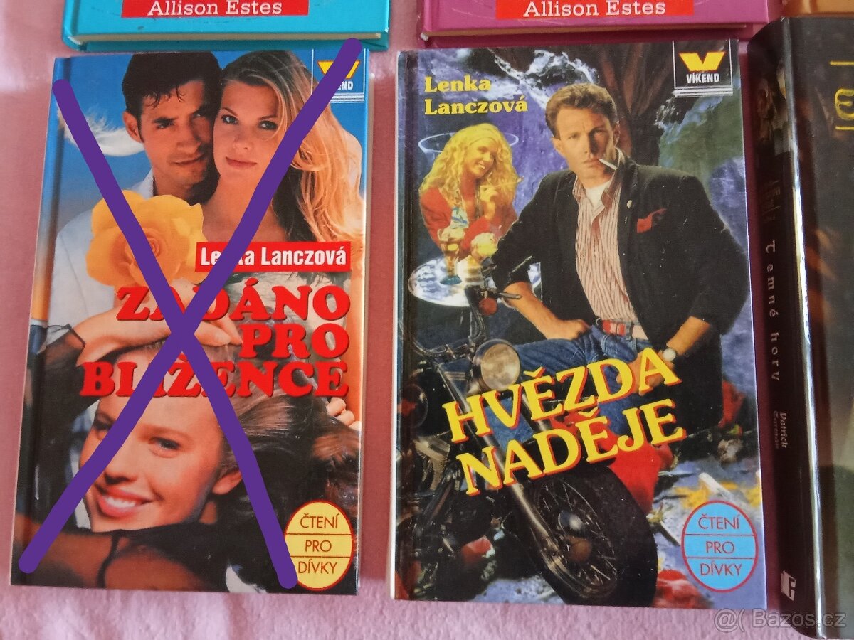 Mix knih pro dívky 4 - 8